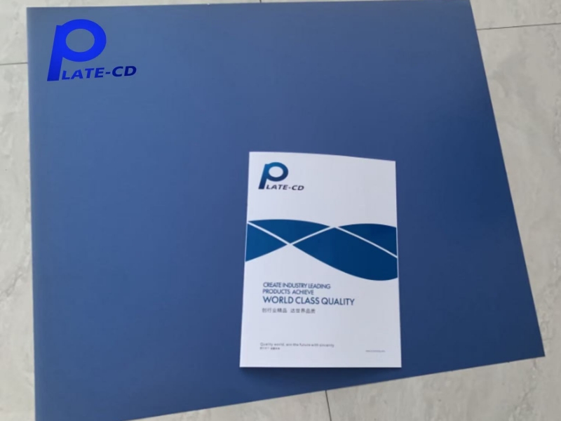 Single coated CTP plate