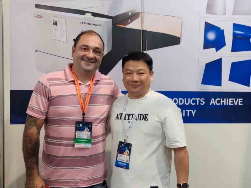 Group photo with clients